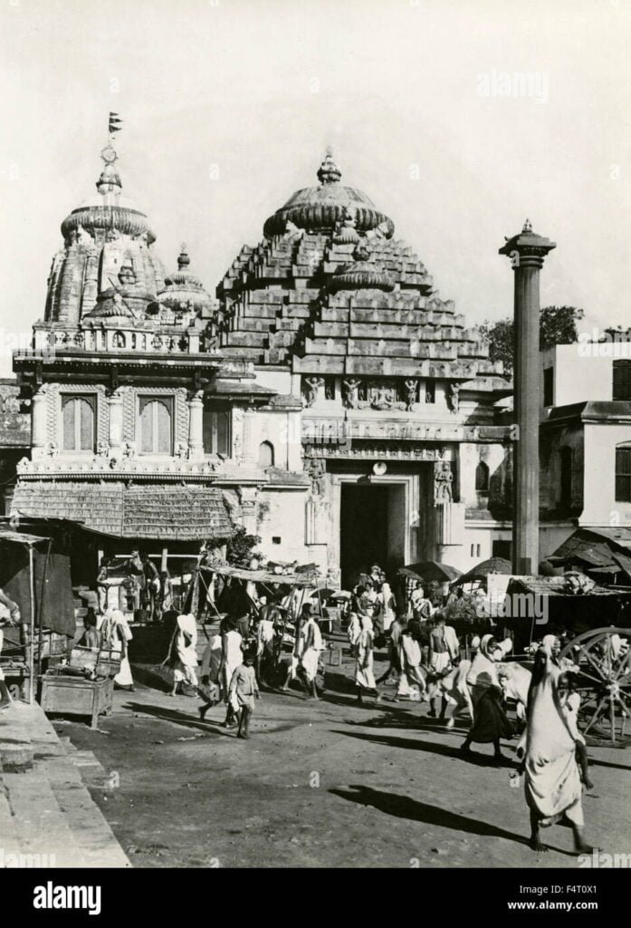 jagannath temple in puri india F4T0X1 1