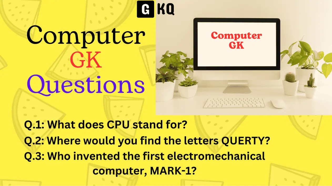 Computer gk questions