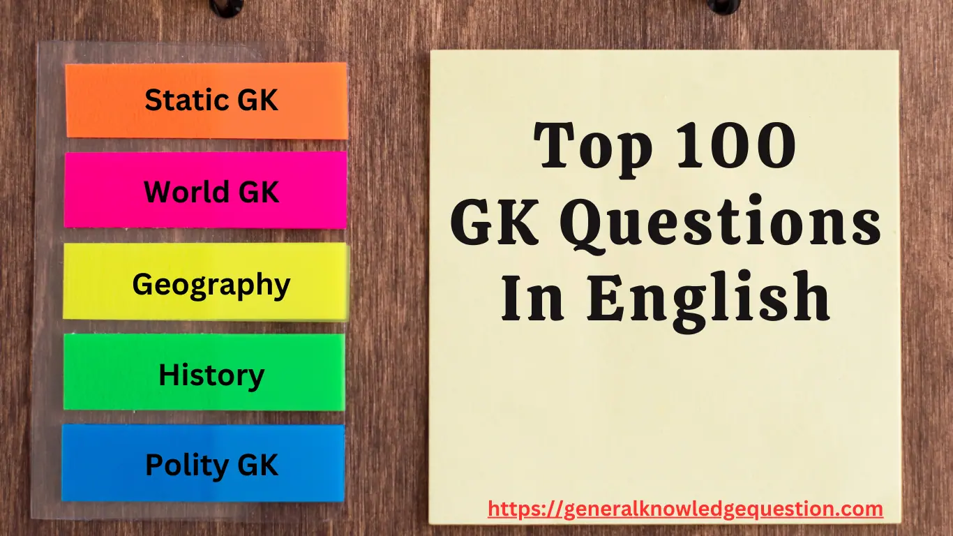 GK Questions in English