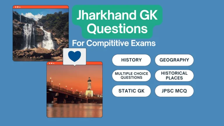 Jharkhand GK Questions