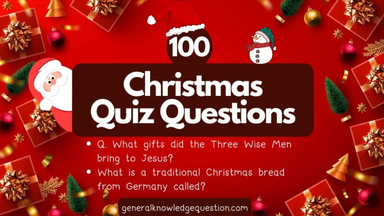 Christmas Quiz Questions and Answers