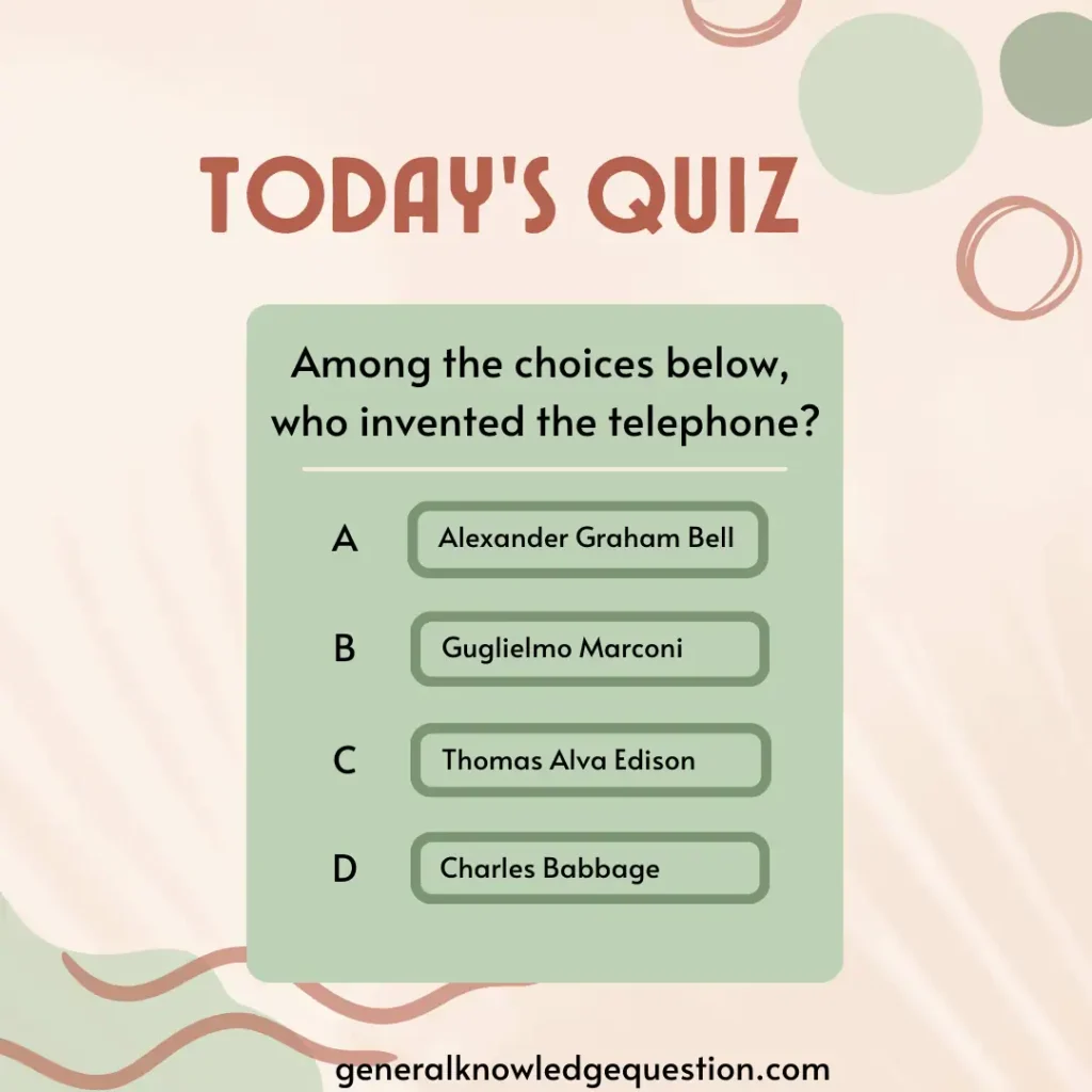 Today's quiz