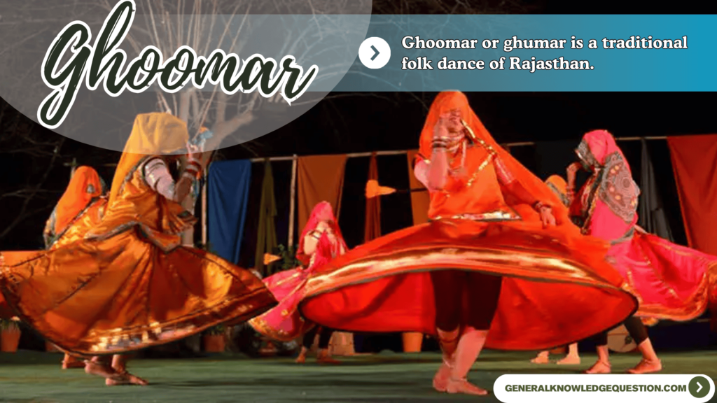 Ghoomar dance